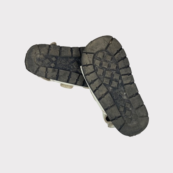 Zara 3 Strap-Velcro Closure Beige Sandals - Picture 5 of 5